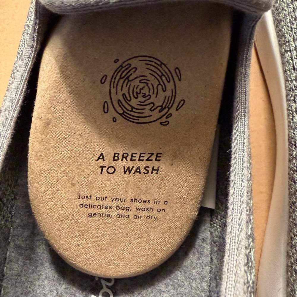 Allbirds Charcoal Knit Slip-On Shoes - Picture 5 of 7